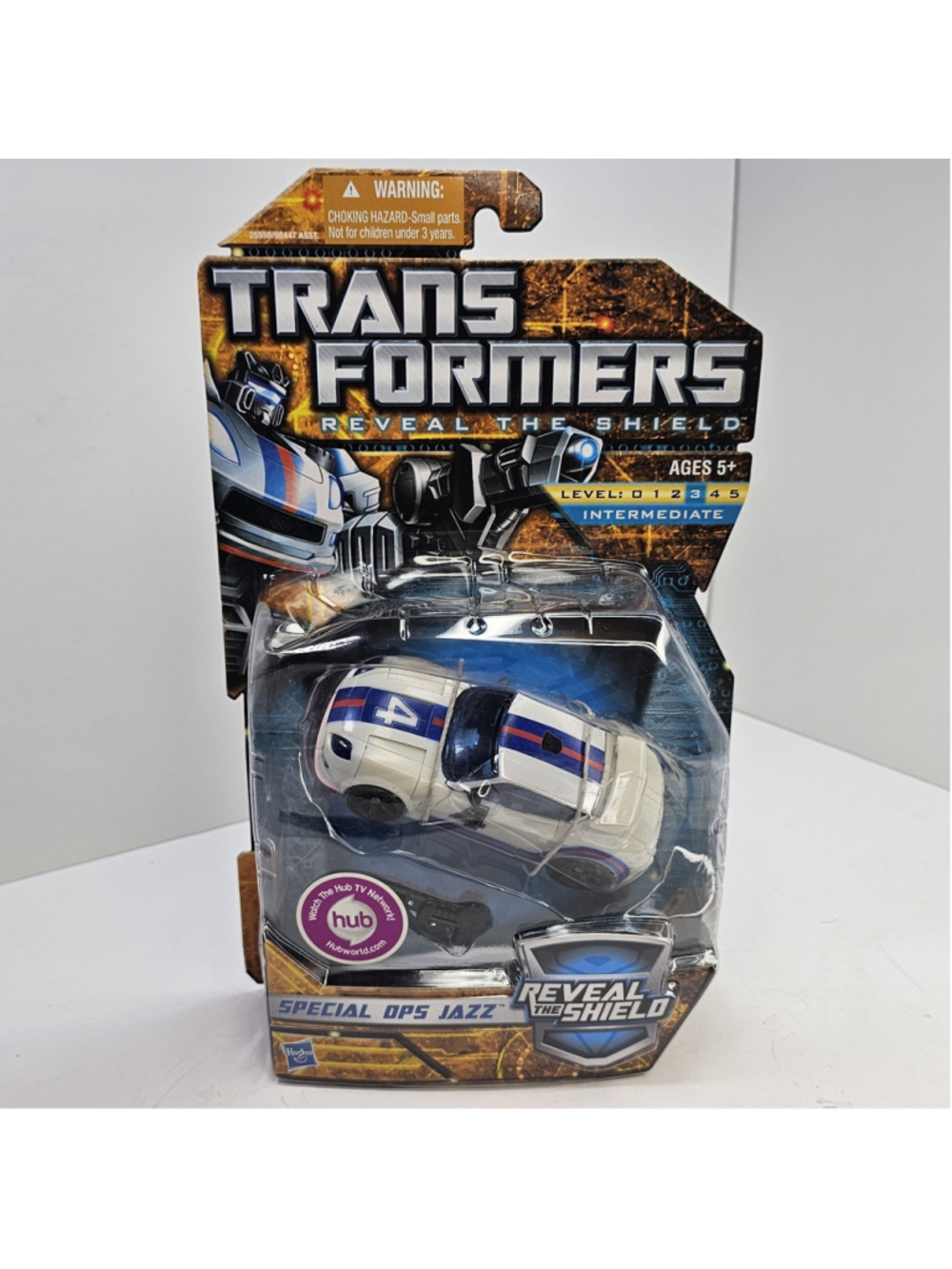 SEALED Transformers Reveal the Shield RTS Special Ops Jazz Action Figure READ